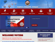 Tablet Screenshot of greggcountyvotes.com